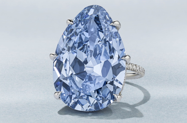 $50m High Estimate for Record 23-ct Golconda Blue